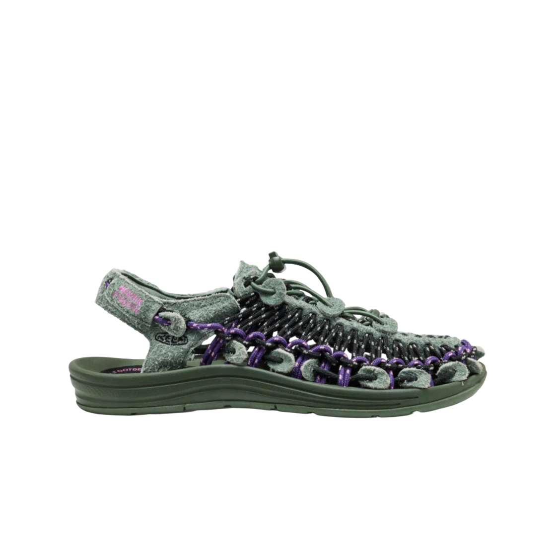 1032222 Keen x Henrik Vibskov Uneek Leather Sneakers Sandal Green Spring