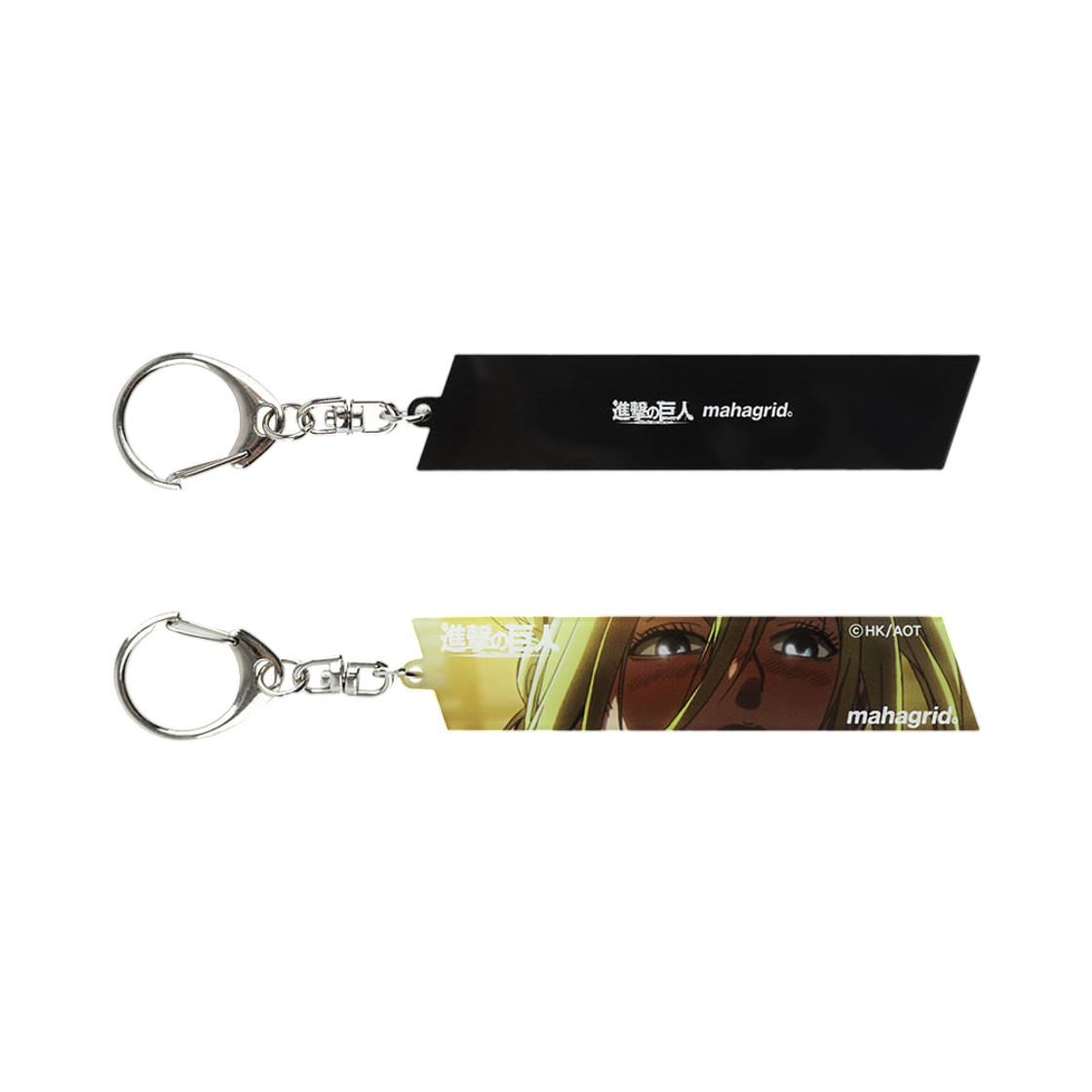마하그리드 x 진격의 거인 AOT 아크릴 키링 애니(Mahagrid x Attack On Titan AOT Acryl Keyring Annie)
