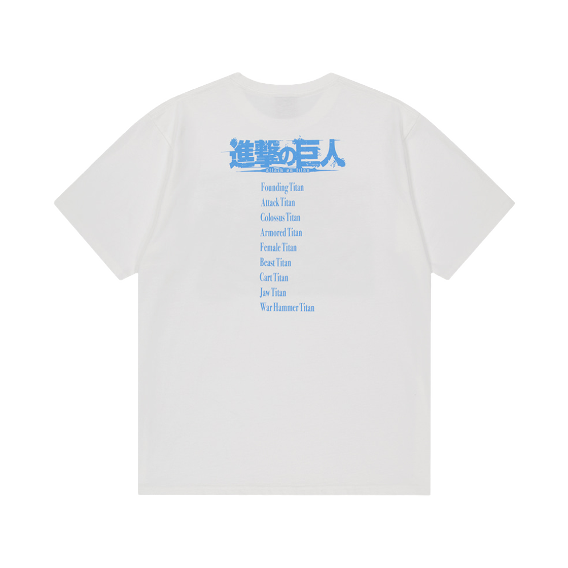 마하그리드 x 진격의 거인 레비 씬 티셔츠 화이트(Mahagrid x Attack On Titan Levi Scene T-Shirt White) - 2