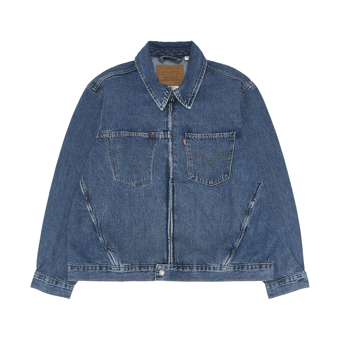 003M30001 Levi's Twisted Trucker Jacket Medium Wash