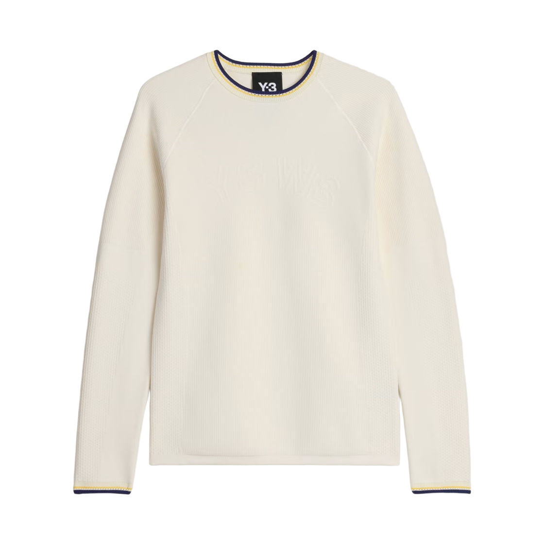 KS3975 Y-3 x Wales Bonner Knit Base Top Cream White