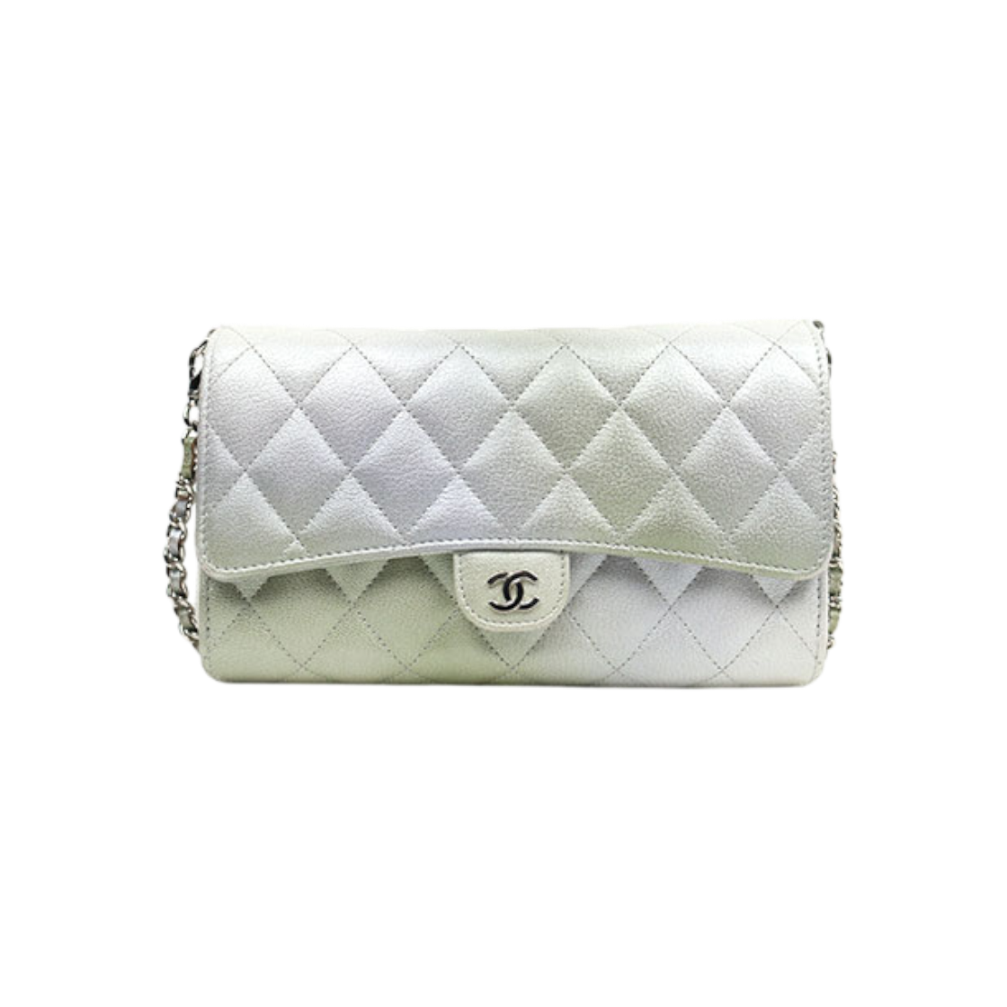 IT89R5M37BKL Chanel Green Gradient Classic WOC