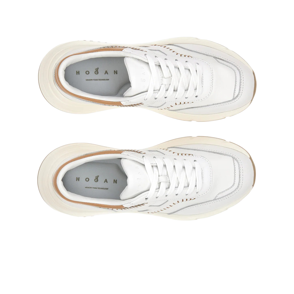 (W) 호간 하이파이 스니커즈 화이트((W) Hogan Hi-Fi Sneakers White) - 2