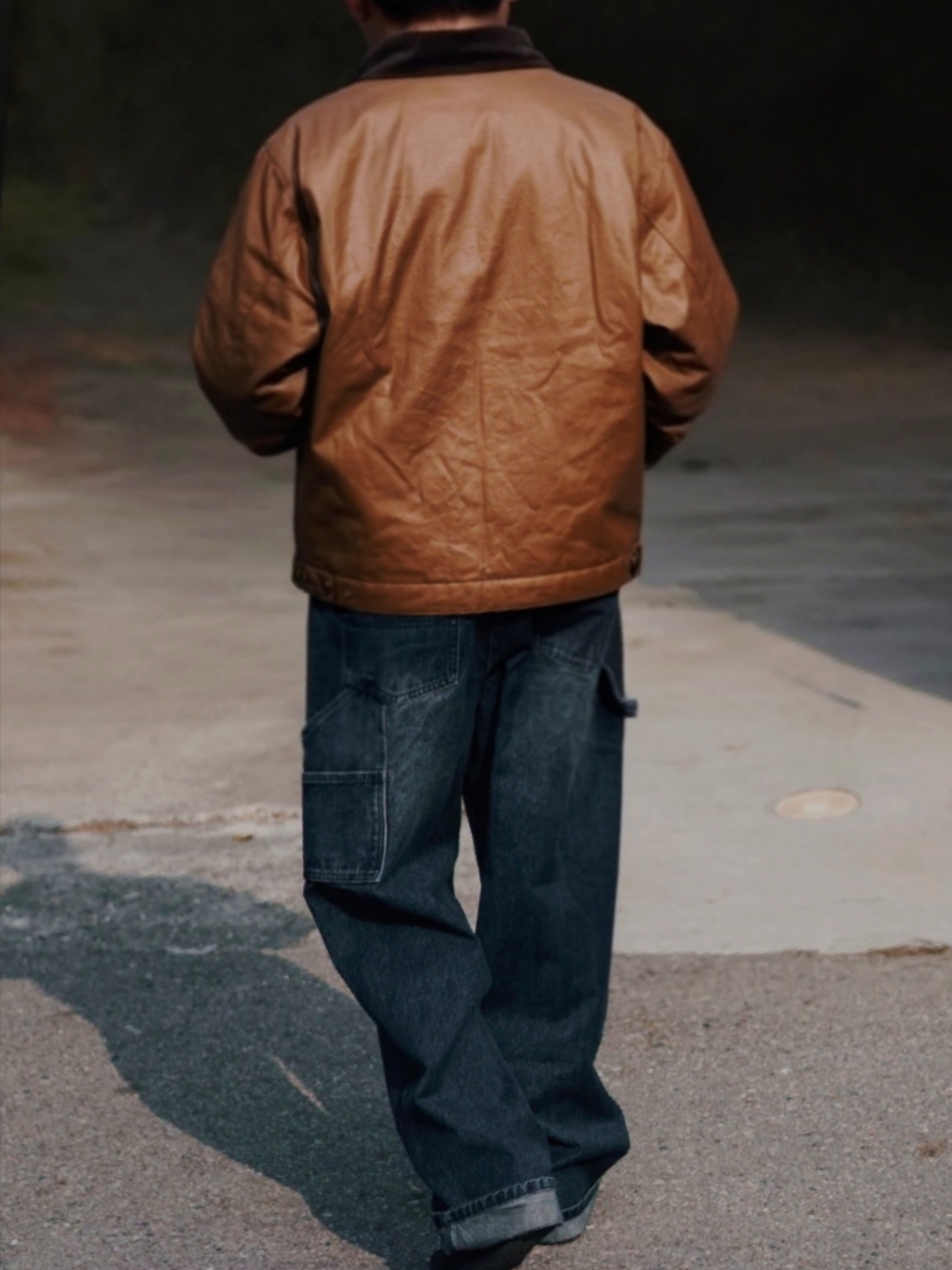Carhartt WIP OG Dean Jacket Hamilton Brown Tobacco 착용 스타일