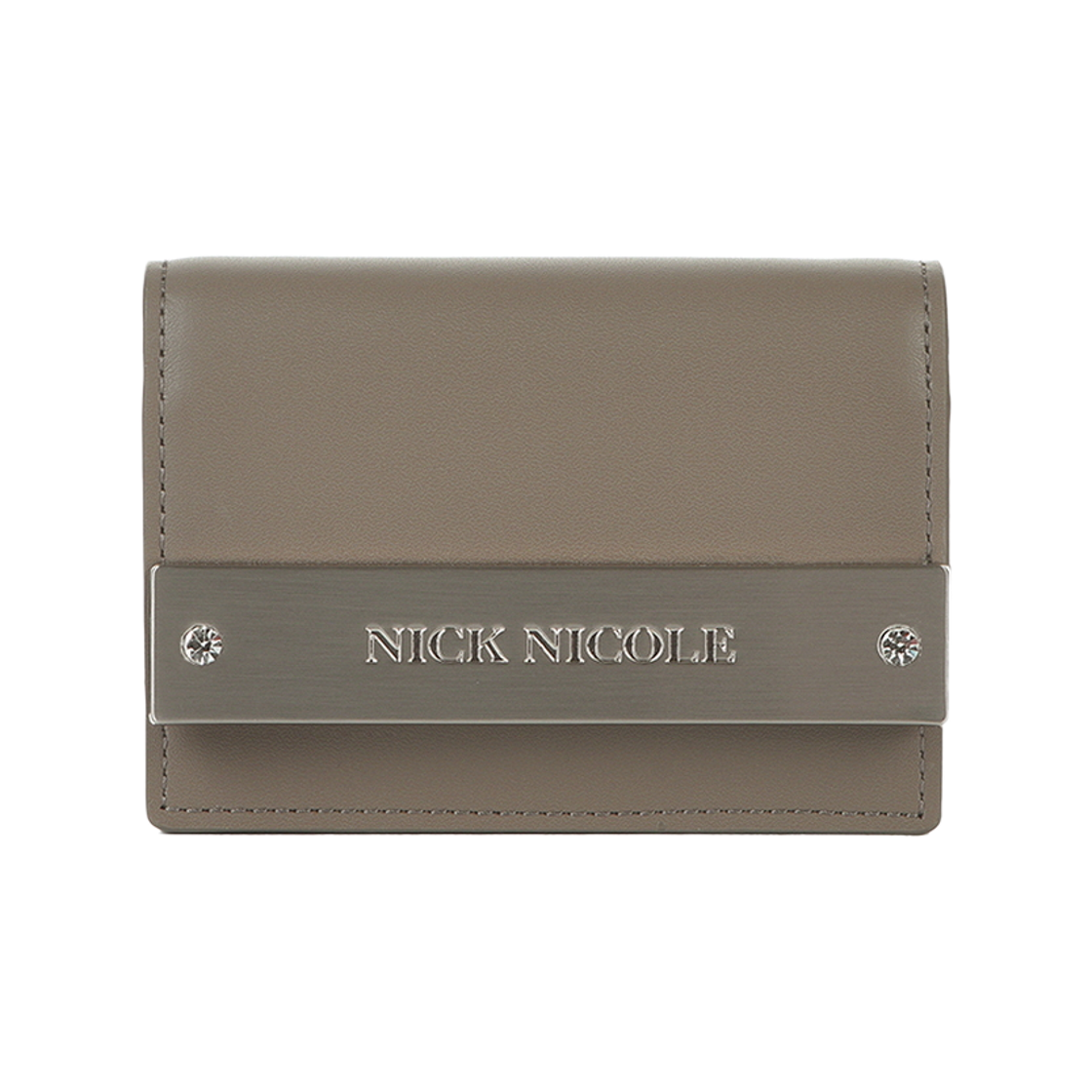 닉앤니콜 크리스탈 아코디언 월렛 에토프(NICK&NICOLE Crystal Accordion Wallet Etoffe)