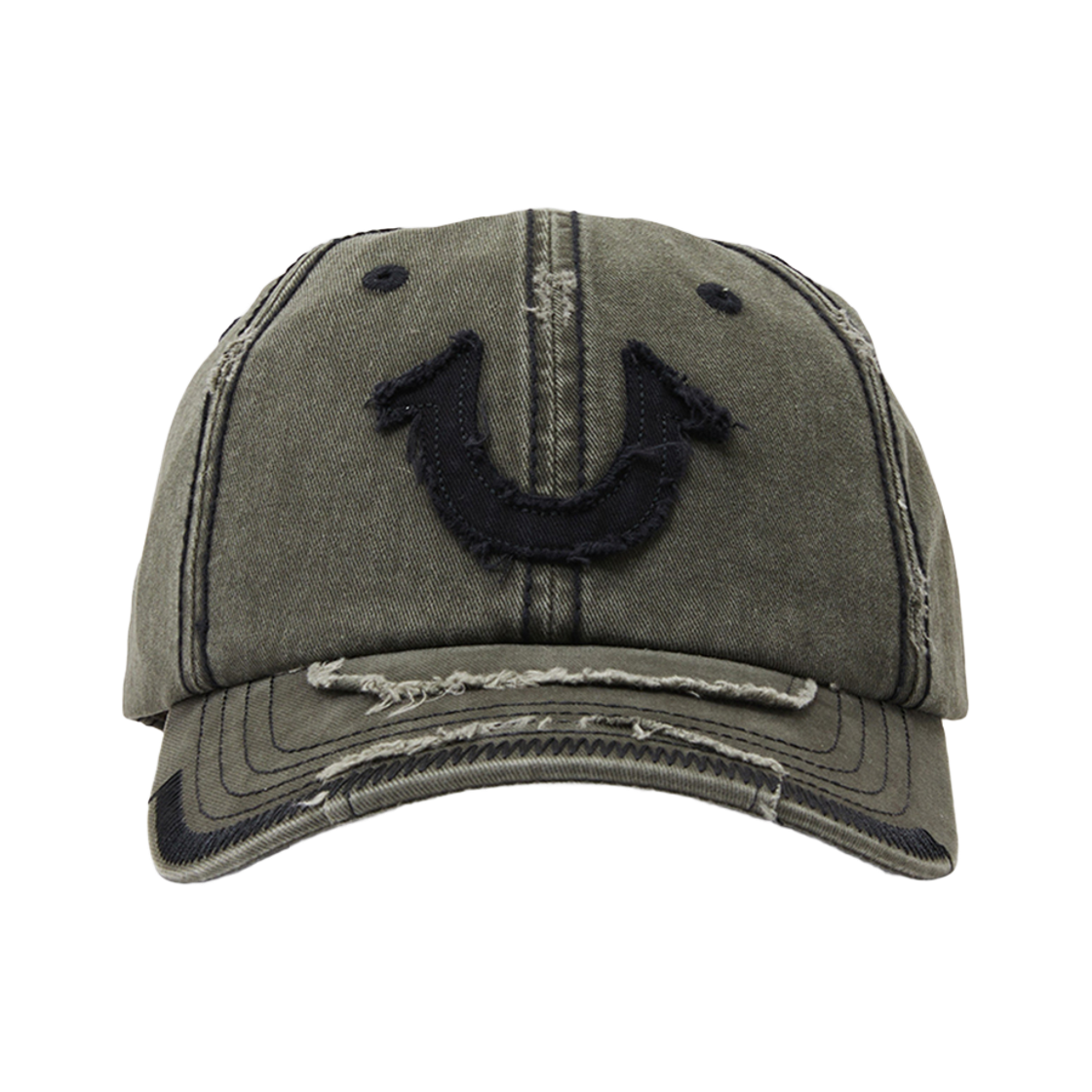 트루릴리젼 BIG-T 스티치 VTG 캡 카키(True Religion Big-T Stitch VTG Cap_Khaki) - 1