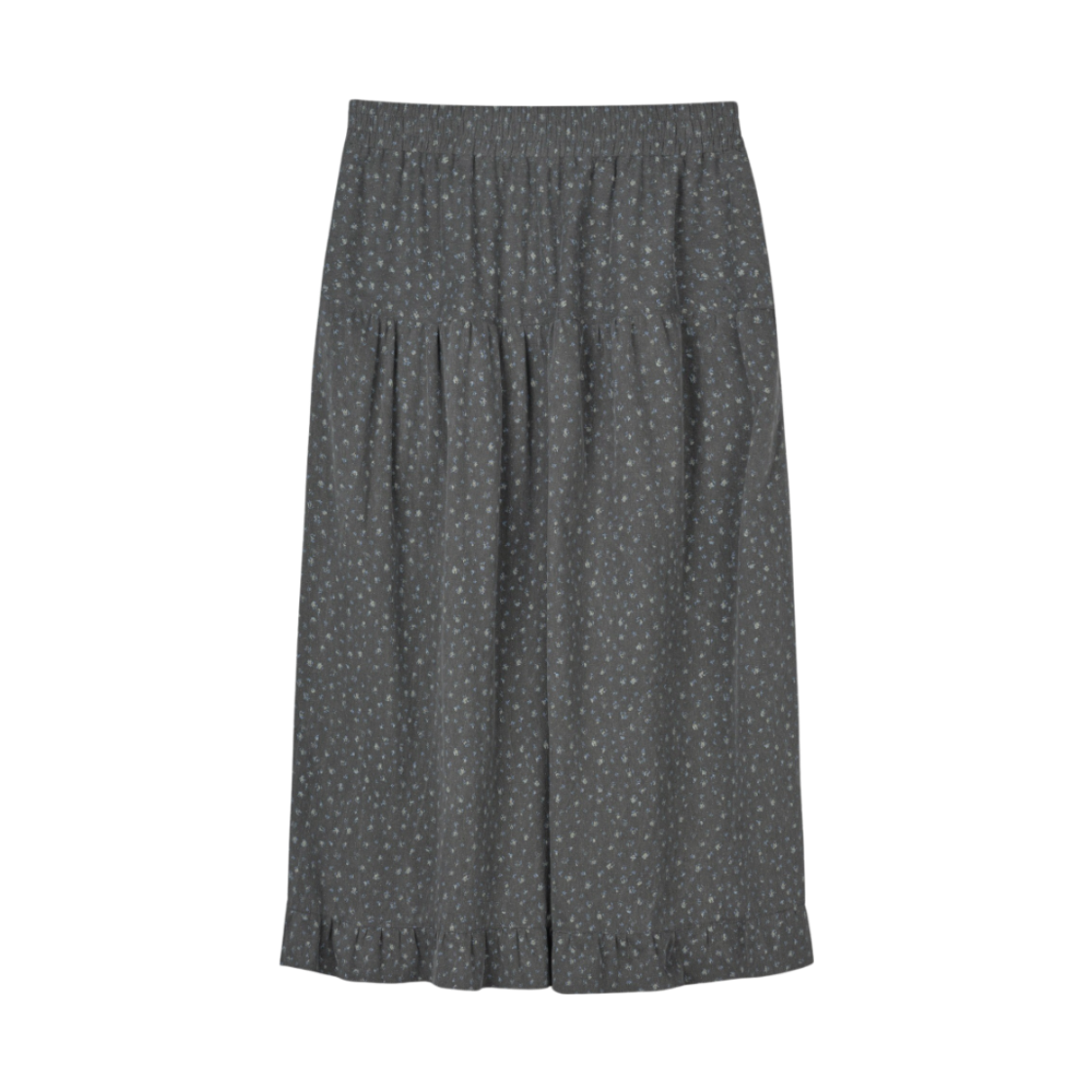 구월십일 미니 포켓 프릴 스커트 차콜(GUWOLSIBIL Mini Pocket Frill Skirt Charcoal) - 2