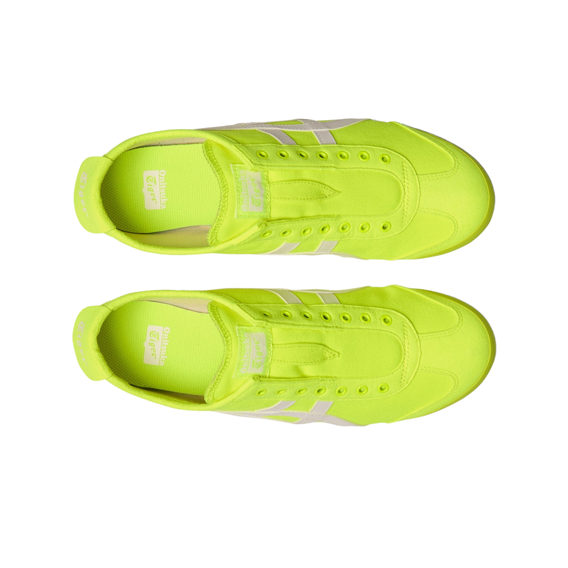 오니츠카 타이거 멕시코 66 슬립온 세이프티 옐로우 화이트(Onitsuka Tiger Mexico 66 Slip-On Safety Yellow White) - 2