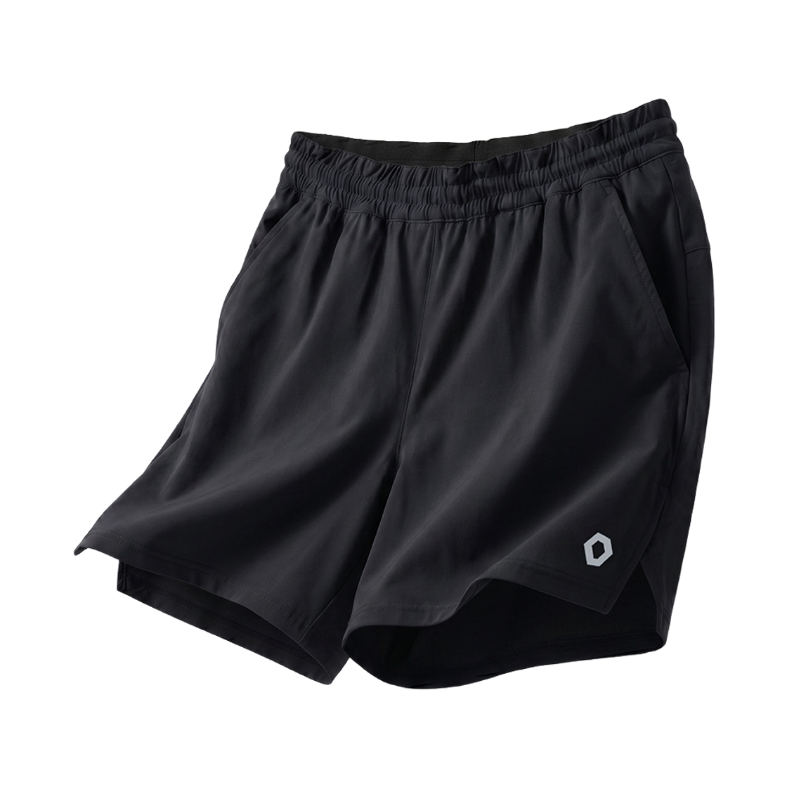 에프씨엠엠 스포츠 스플릿 밴디드 러닝 쇼츠 블랙(FCMM SPORT Split Banded Running Shorts Black)