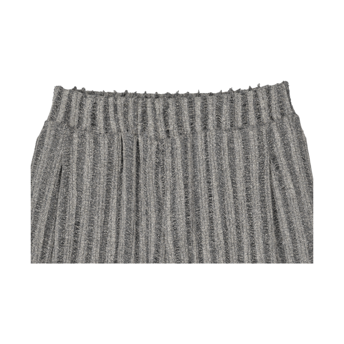 구월십일 니트 매쉬 스커트 팬츠 그레이(GUWOLSIBIL Knit Mash Skirt Pants Grey) - 3