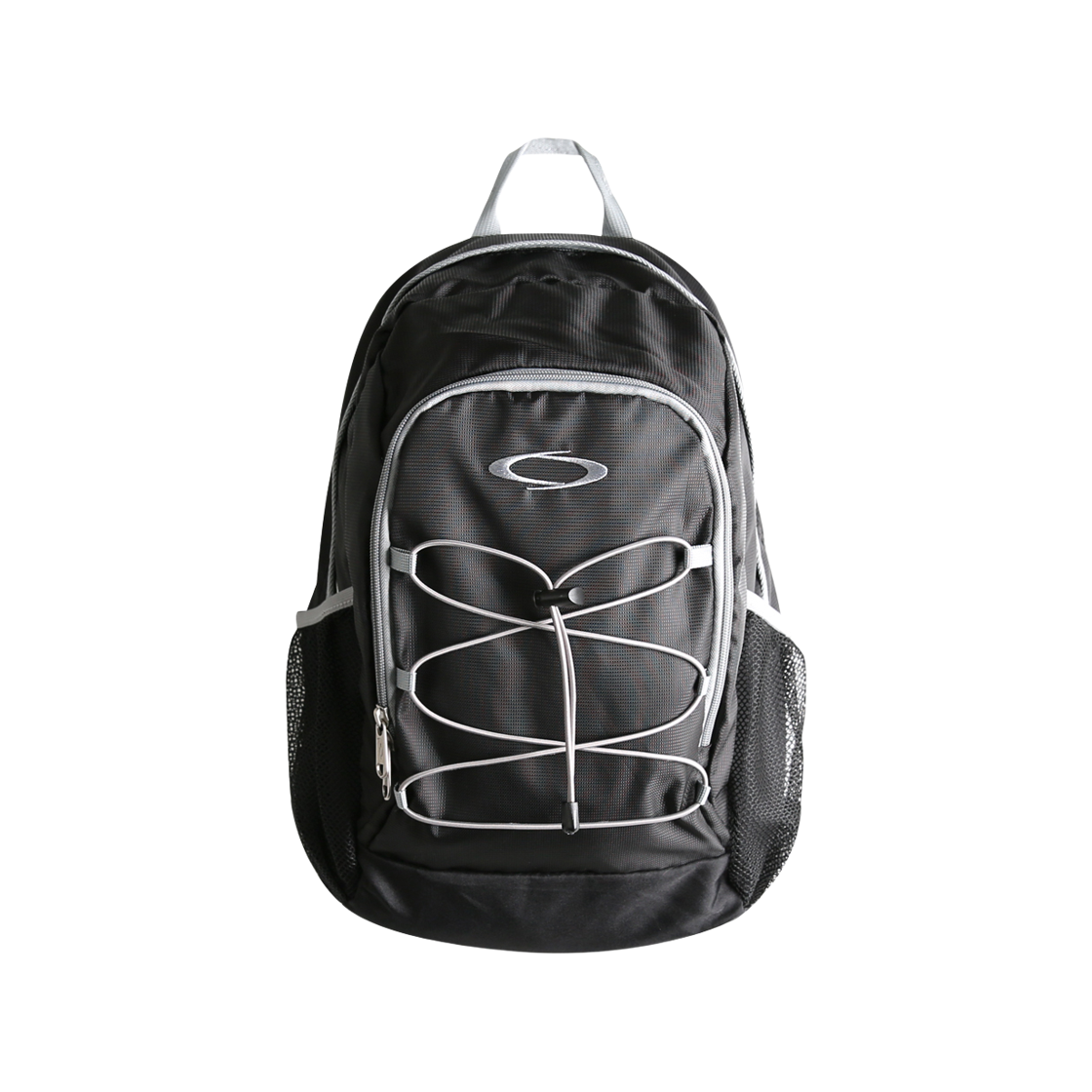 노이아고 스트링 메쉬 포켓 백팩 블랙(Noiago String Mesh Pocket Backpack Black)