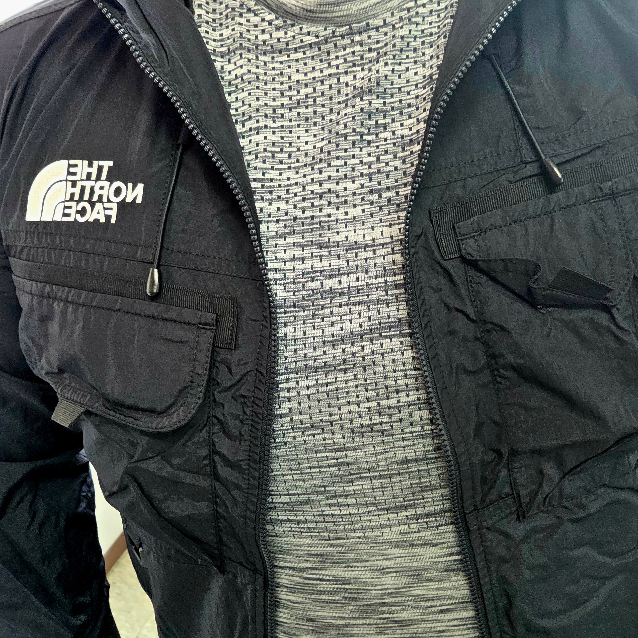 The North Face White Label Sheldon Jacket Black 착용 스타일