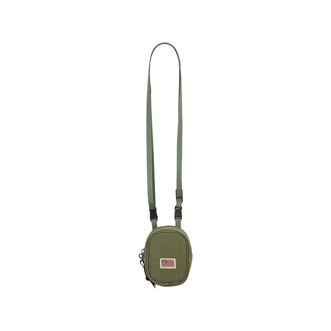 트루릴리젼 미니 파우치 백 카키(True Religion Mini Pouch Bag_Khaki) - 1