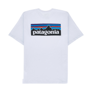 Patagonia P-6 Logo Responsibili-Tee S/S White