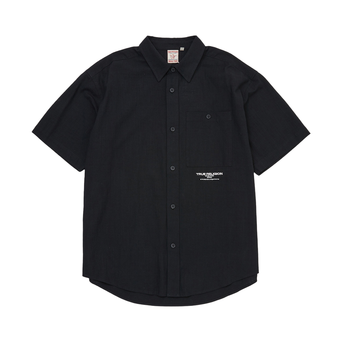 트루릴리젼 체리 블라썸 하프 셔츠 블랙(True Religion Cherry Blossom Half Shirt_Black)