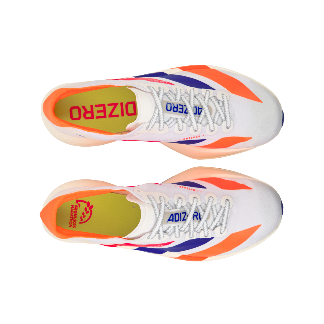 아디다스 서울 마라톤 아디제로 아디오스 프로 4 클라우드 화이트 루시드 레드(Adidas Seoul Marathon Adizero Adios Pro 4 Cloud White Lucid Red) - 5