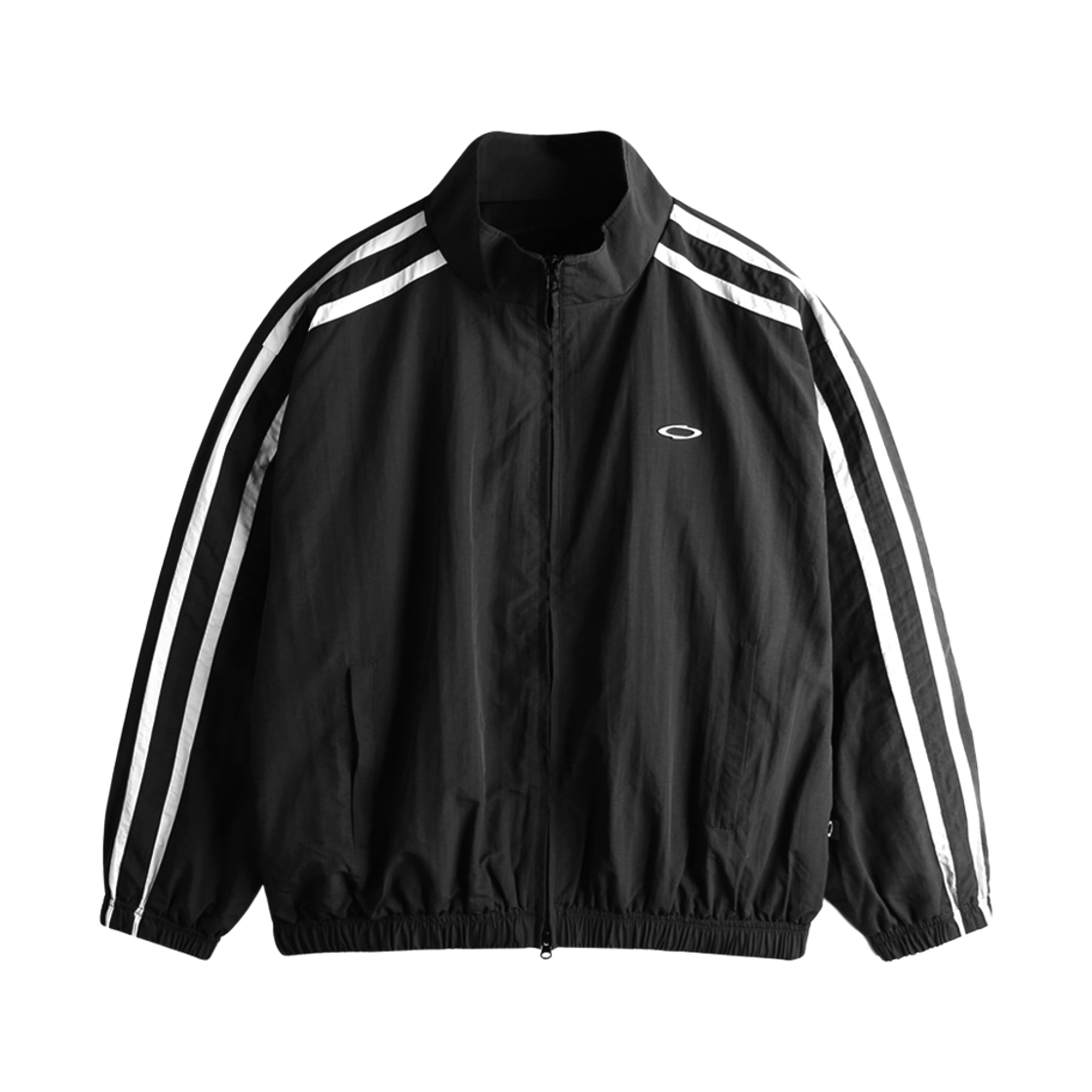 (W) 노이아고 심볼 로고 트랙 자켓 블랙((W) Noiago Symbol Logo Track Jacket Black) - 1