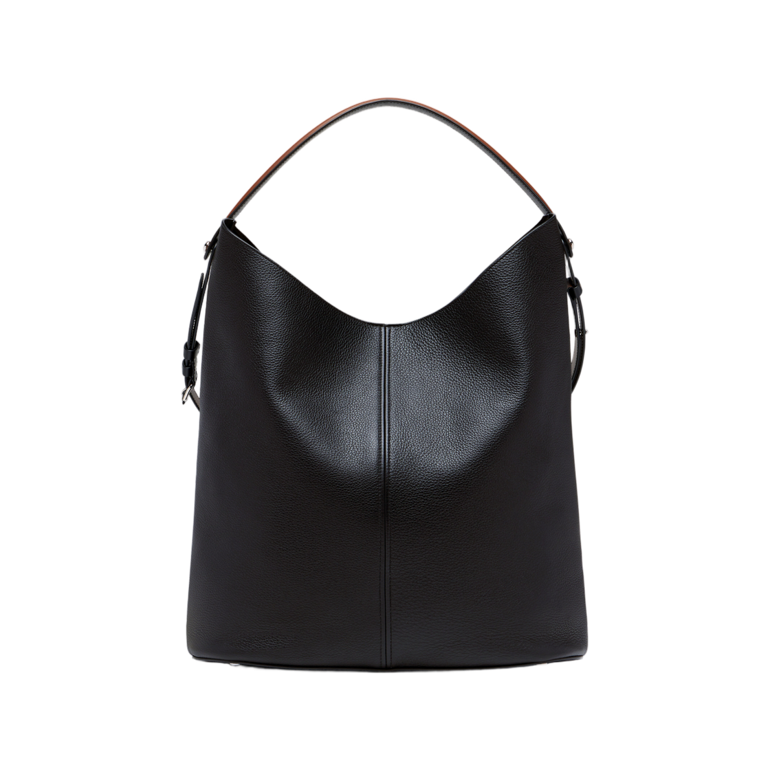 SB1ZH0008P7268HA755 Maison Margiela Dress-Age Hobo XL Black Chestnut