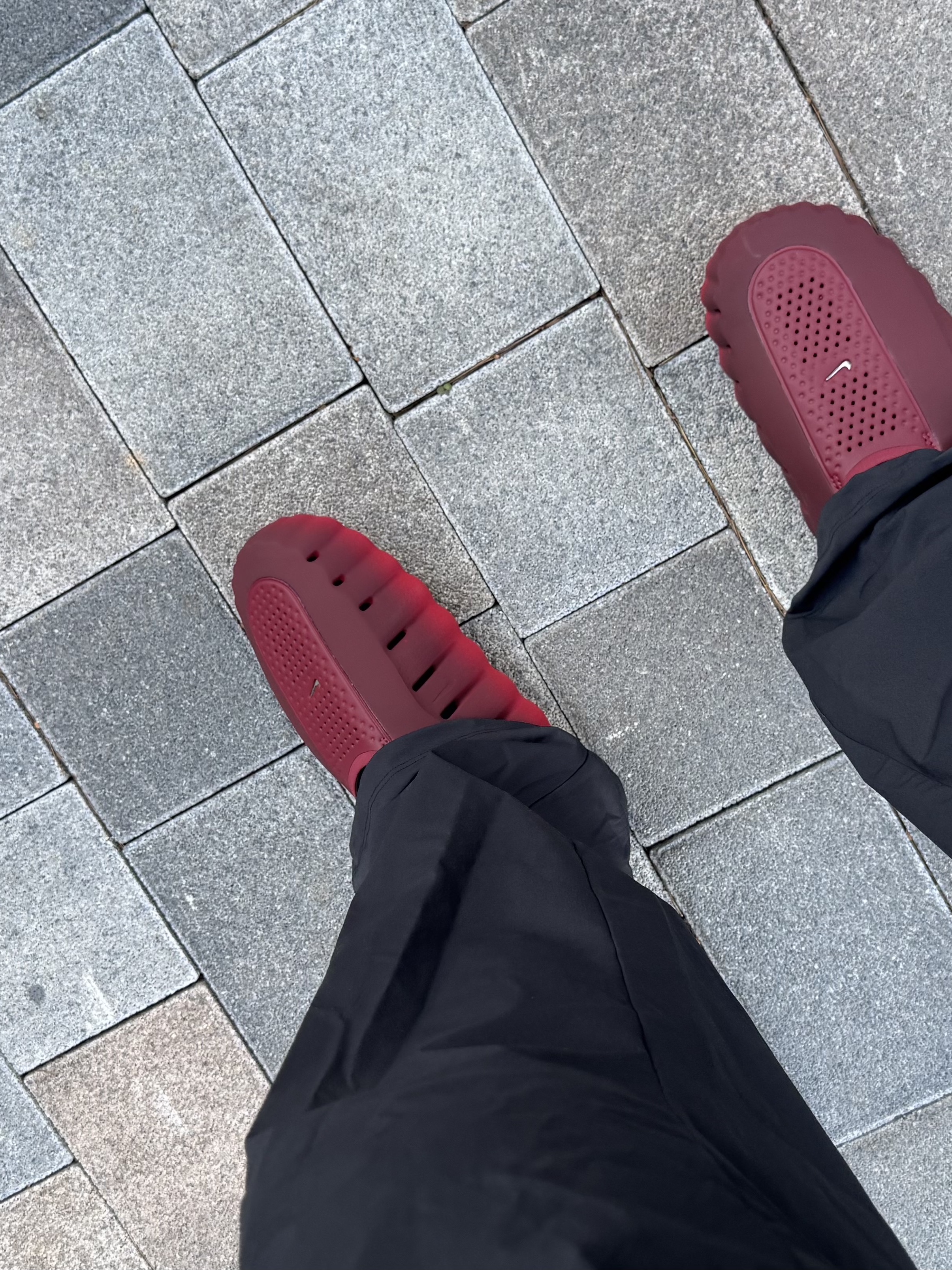 Nike Mind 001 Team Red University Red 착용 스타일