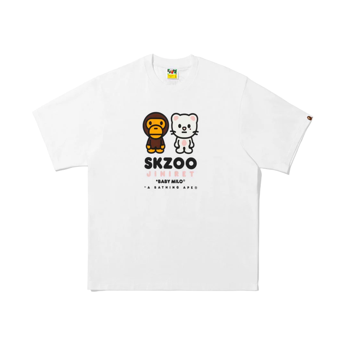 - BAPE x Stray Kids Baby Milo T-Shirt Jiniret