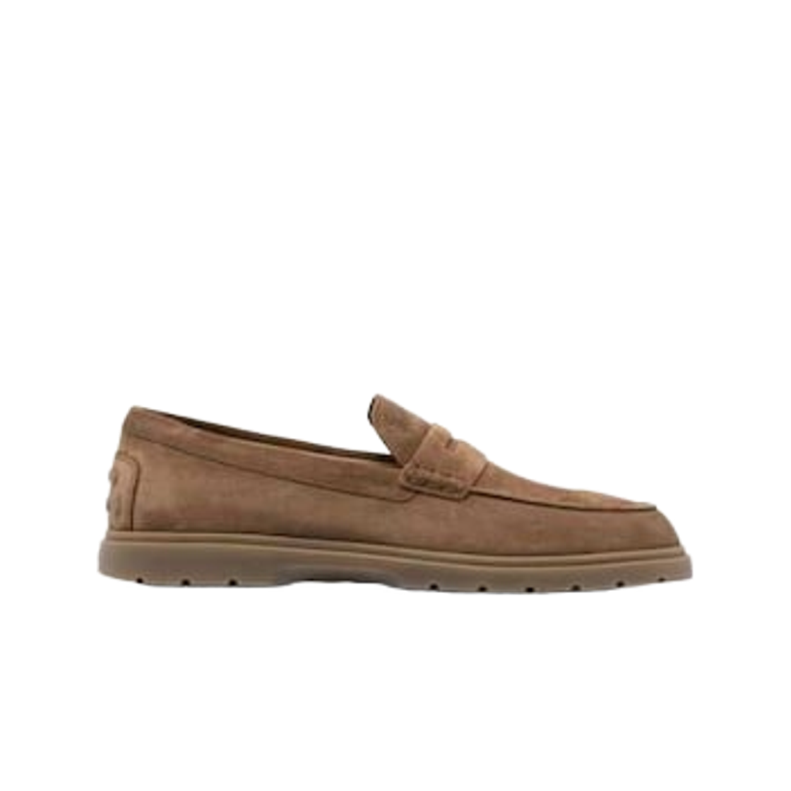 XXM59K00010RE09999 Tod's Suede Penny Loafers Brown