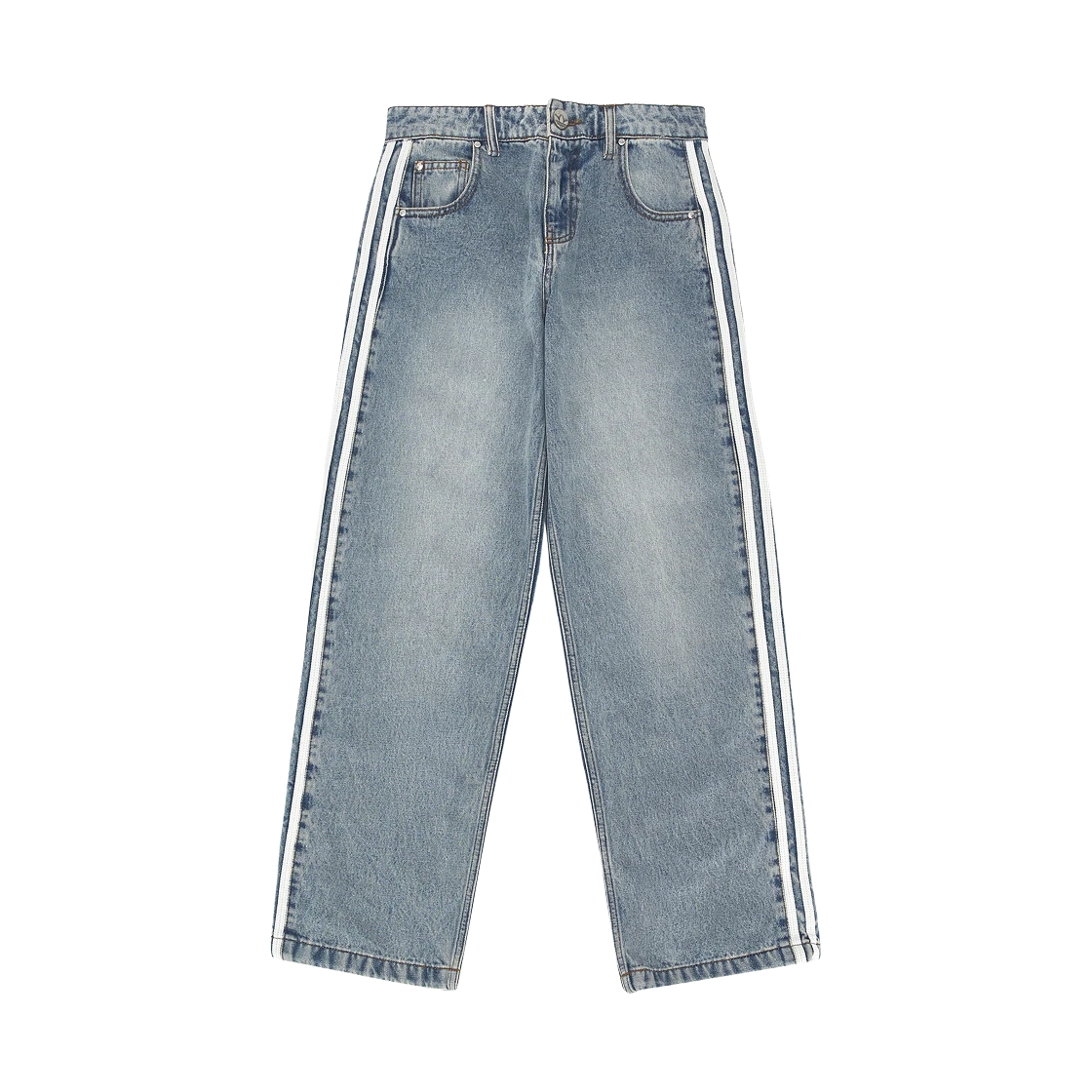 Adidas Adidas x Atmos Denim Firebird Track Pants Indigo Denim - KR Sizing · 28