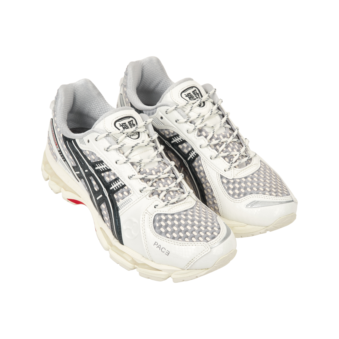아식스 x 페이스 젤 카야노 12.1 크림 블랙(Asics x Pace Gel-Kayano 12.1 Cream Black) - 4