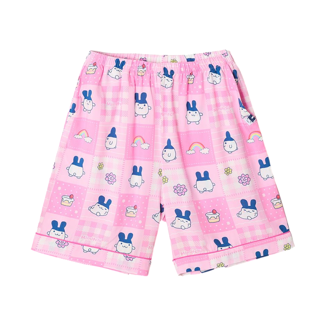 스파오 x 다마고치 숏슬리브 파자마 핑크(Spao x Tamagotchi Short Sleeve Pajama Pink) - 4