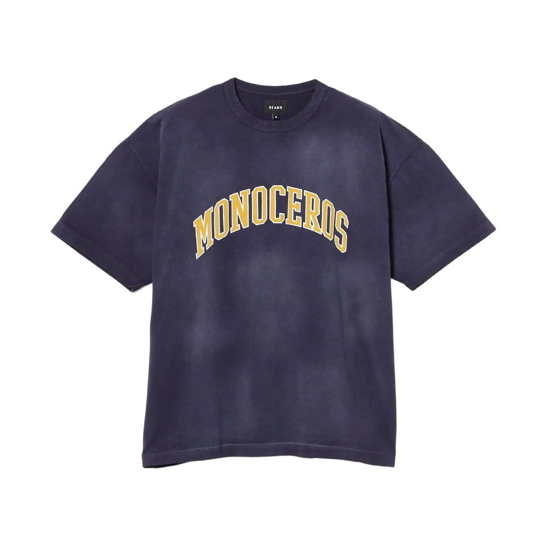 11-08-1477-146 Beams Souvenir T-Shirt Navy