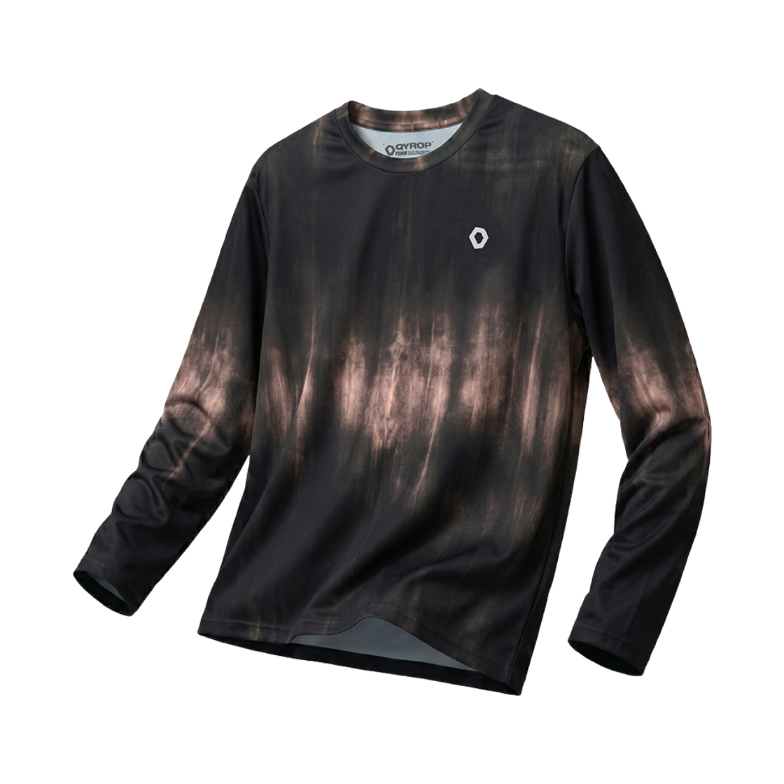 에프씨엠엠 스포츠 타이다이 코어 심볼 롱슬리브 브라운(FCMM SPORT Tie-Dye Core Symbol Long Sleeve Brown)