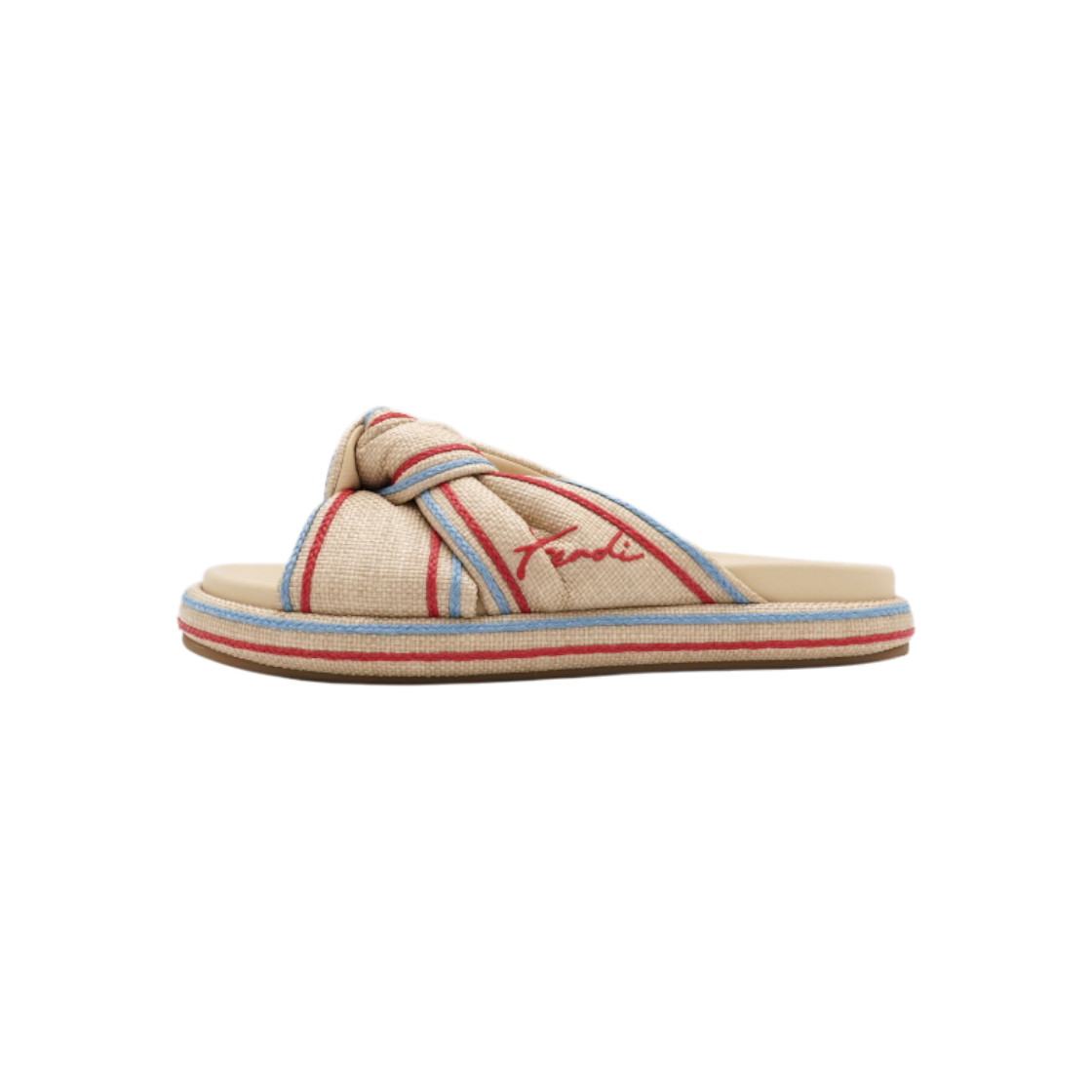 펜디 8X8424 캔버스 필 여성 샌들 슬리퍼aa63659(Fendi Canvas Slide Sandals 8X8424) - 1