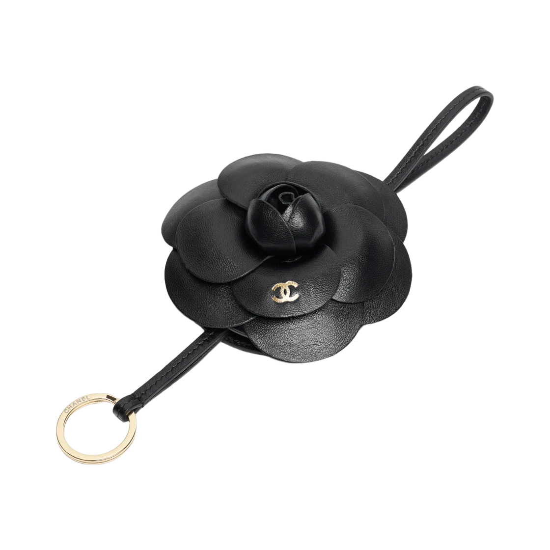 샤넬 미니백 참 램스킨 & 골드 메탈 블랙(Chanel Mini Bag Charm Lambskin & Gold Black) - 3