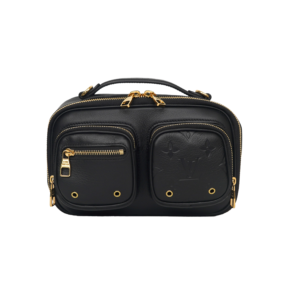 IT6637SMT8GP Louis Vuitton Utility Crossbody Bag Black M80450