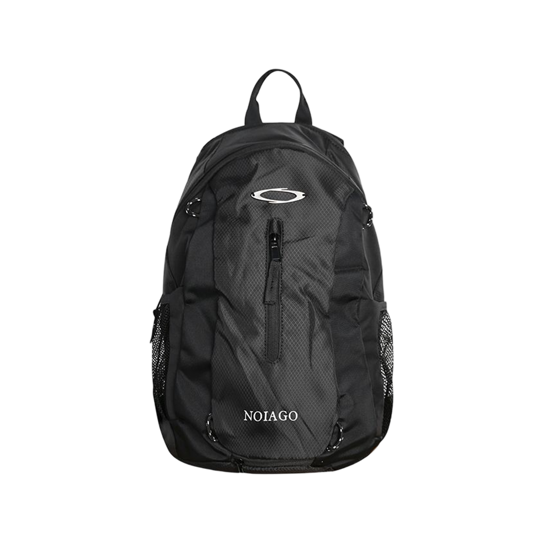노이아고 멀티 로고 백팩 블랙(Noiago Muiti Logo Backpack Black)