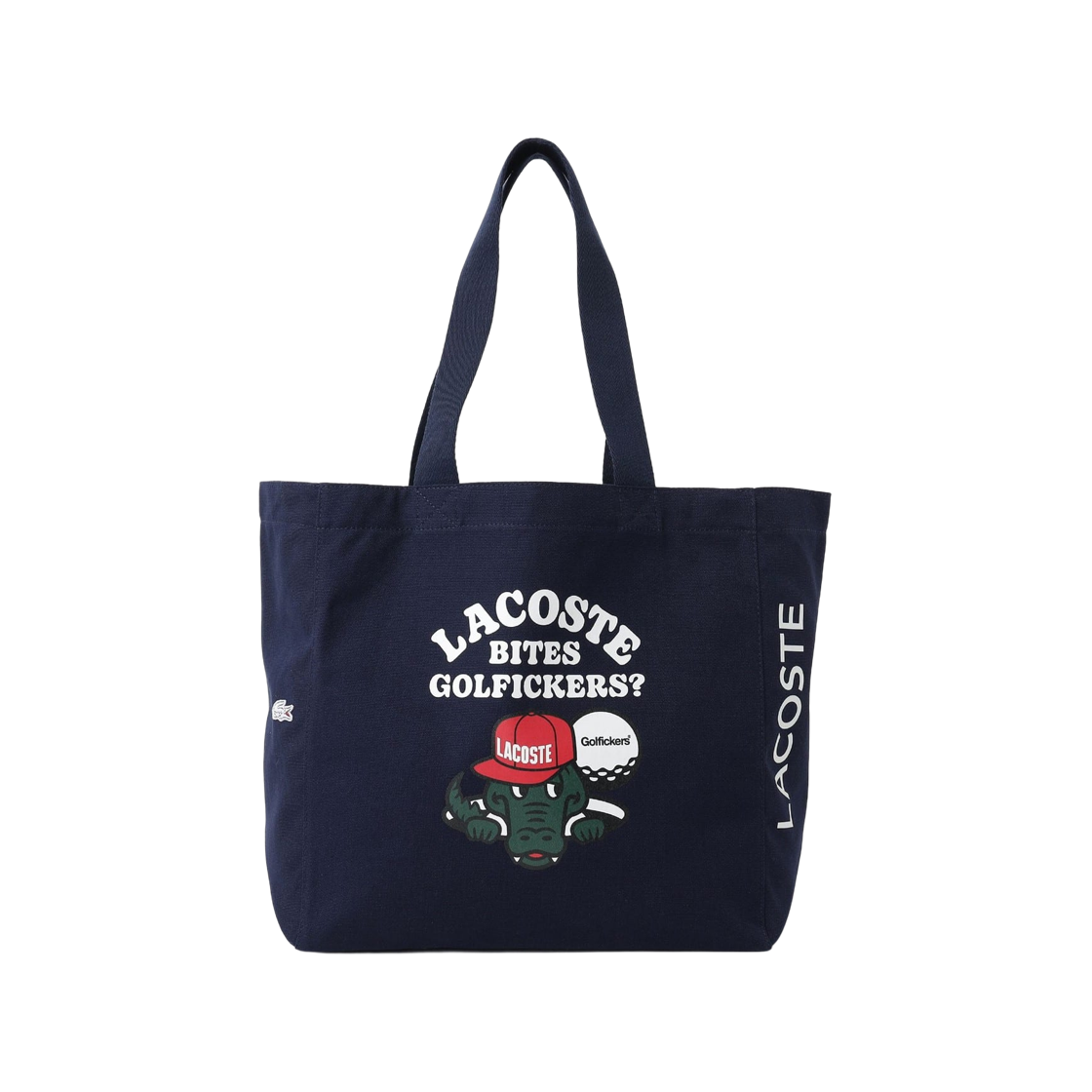 라코스테 x 골피커즈 토트백 네이비(Lacoste x Golfickers Tote Bag Navy)