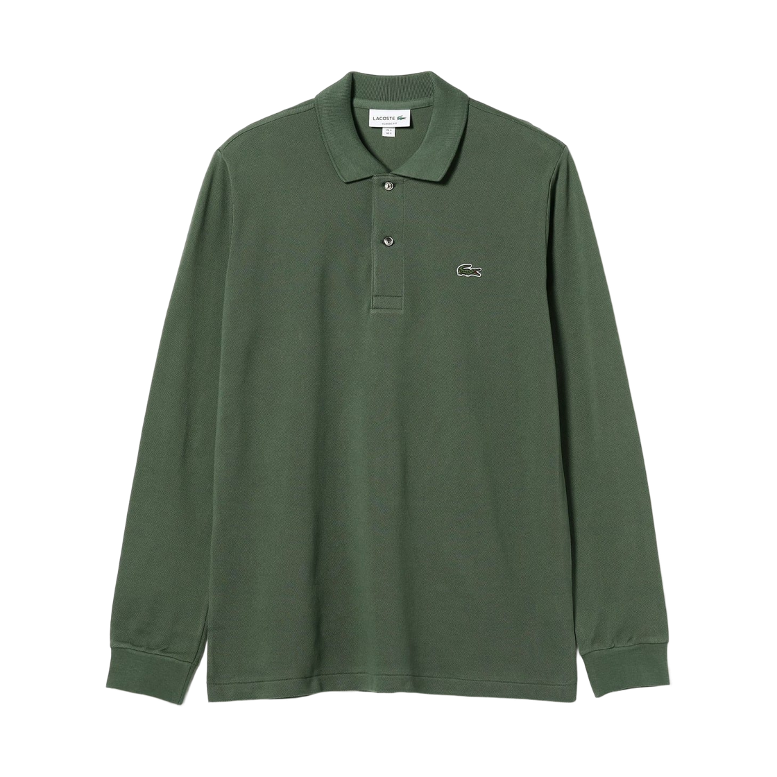 라코스테 L.13.12 롱슬리브 폴로 셔츠 세쿼이아(Lacoste L.13.12 Long Sleeve Polo Shirt Sequoia)
