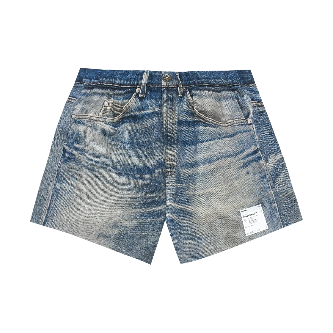 Satisfy Satisfy Peaceshell 5 Inch Unlined Shorts Digital Denim · 0(XS)