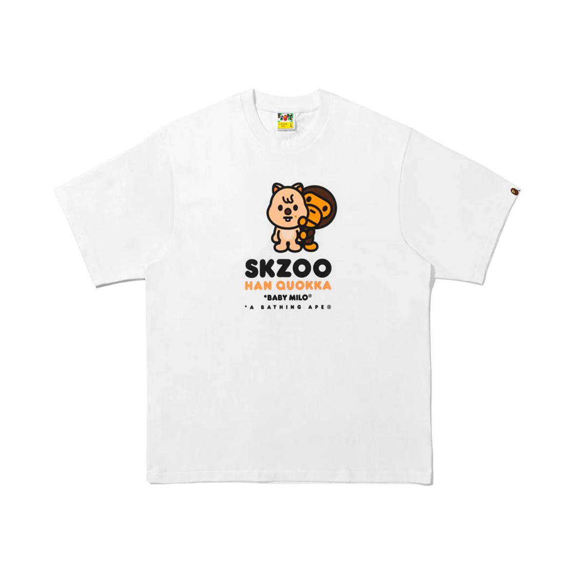 베이프 x 스트레이 키즈 베이비 마일로 티셔츠 한(BAPE x Stray Kids Baby Milo T-Shirt Han Quokka) - 1