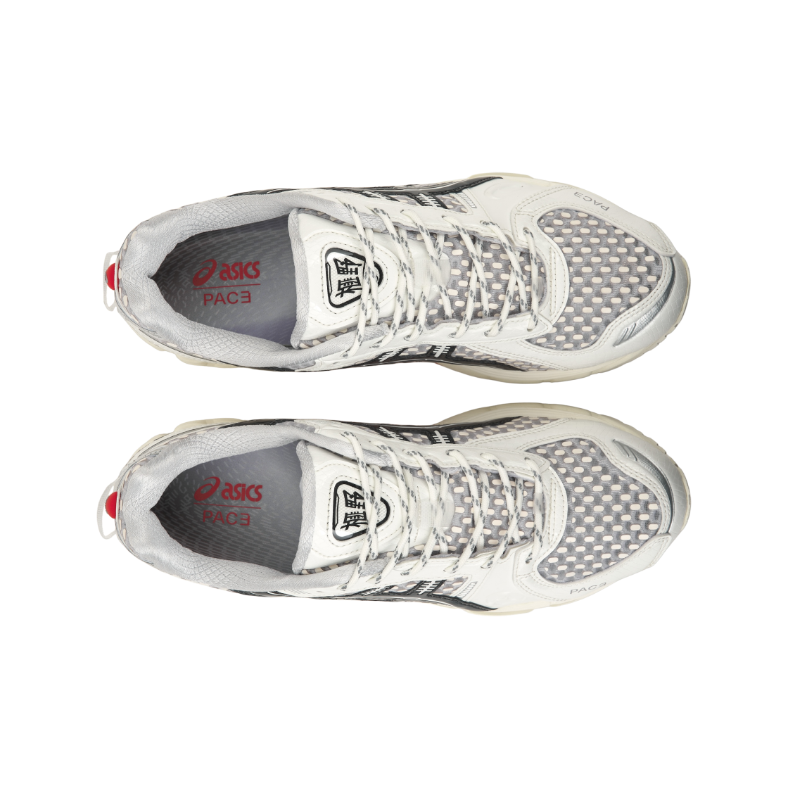 아식스 x 페이스 젤 카야노 12.1 크림 블랙(Asics x Pace Gel-Kayano 12.1 Cream Black) - 5