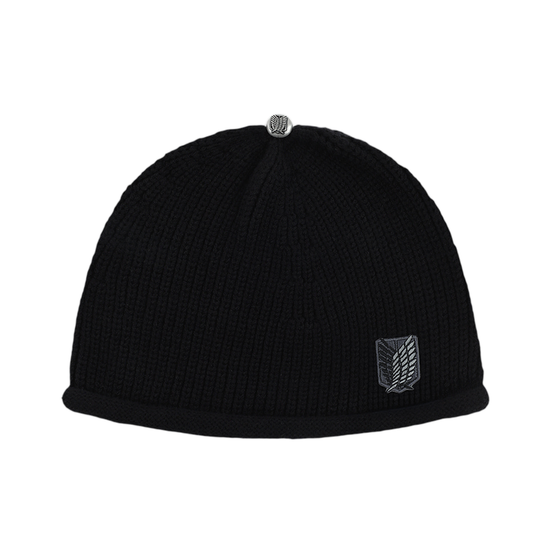마하그리드 x 진격의 거인 스카우트 롤 비니 블랙(Mahagrid x Attack On Titan Scout Roll Beanie Black)