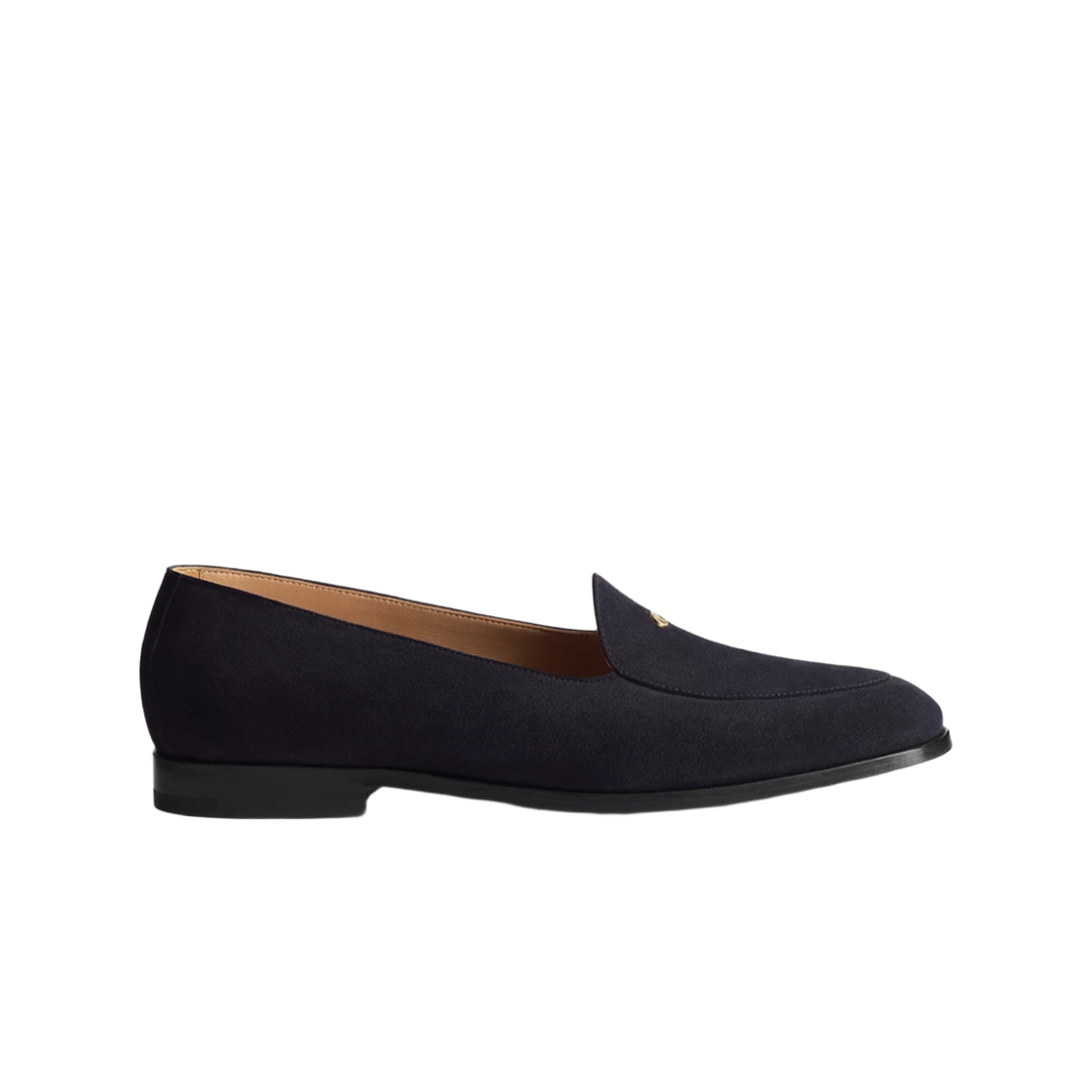 3LO190ADJ-H500 Dior Antibes Loafer Suede Calfskin Deep Blue