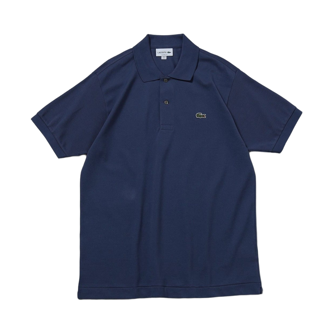 라코스테 L.12.12 클래식 핏 폴로 셔츠 라이트 네이비(Lacoste L.12.12 Classic Fit Polo Shirt Light Navy) - 1