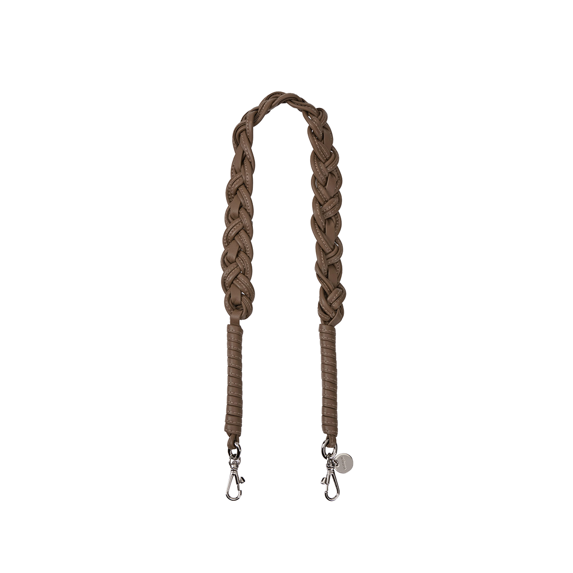 분크 트위스트 레더 스트랩 카키베이지(vunque Twist Leather Strap Khaki Beige)