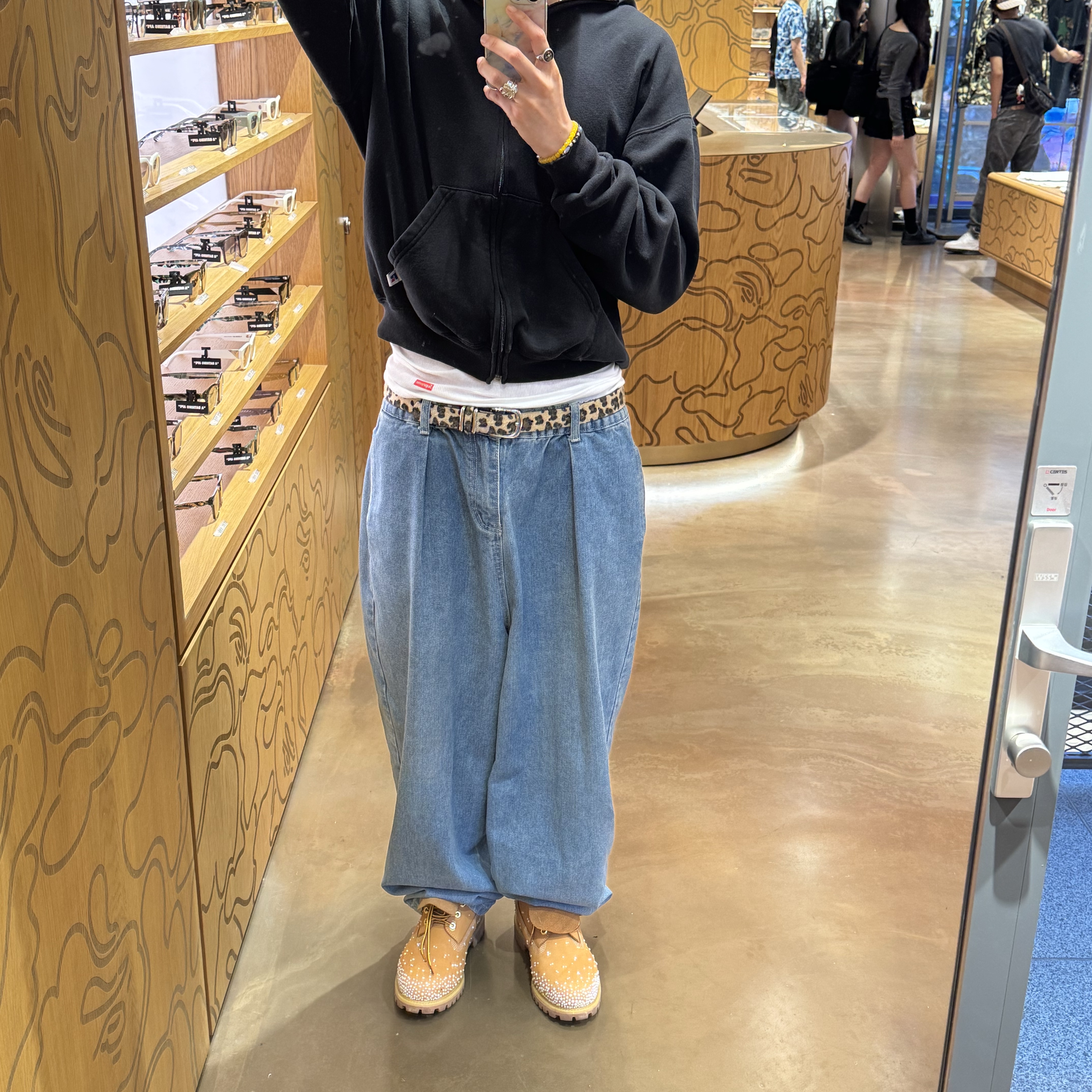 Timberland Premium 6 inch Waterproof Boot Wheat Nubuck - Wide 착용 스타일