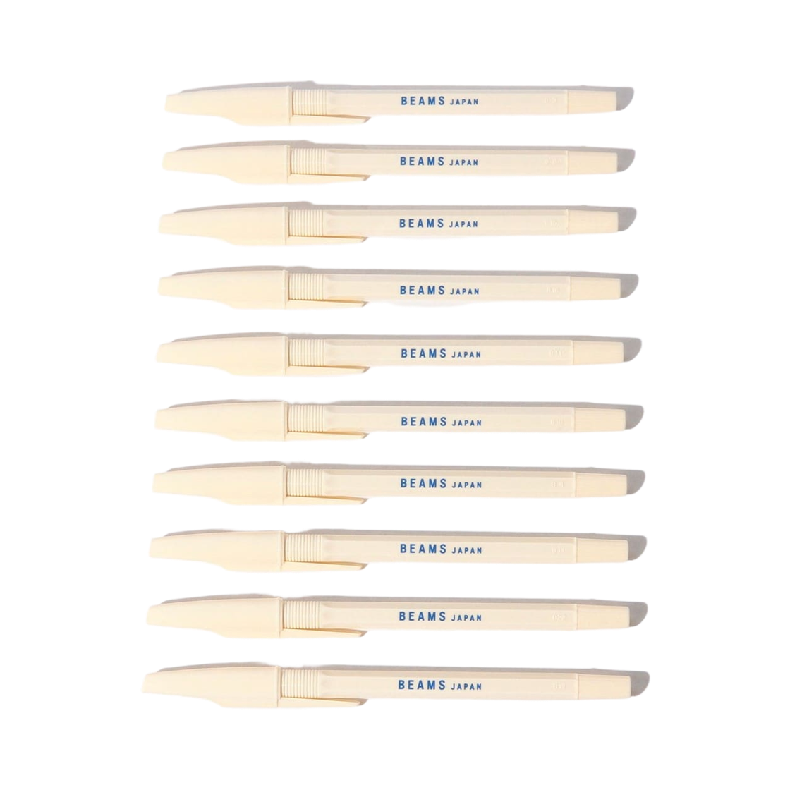 빔즈 재팬 x 파이롯트 오일 베이스드 볼펜 블루 (10개입)(Beams Japan x Pilot Oil Based Ballpoint Pen Blue (Set of 10))