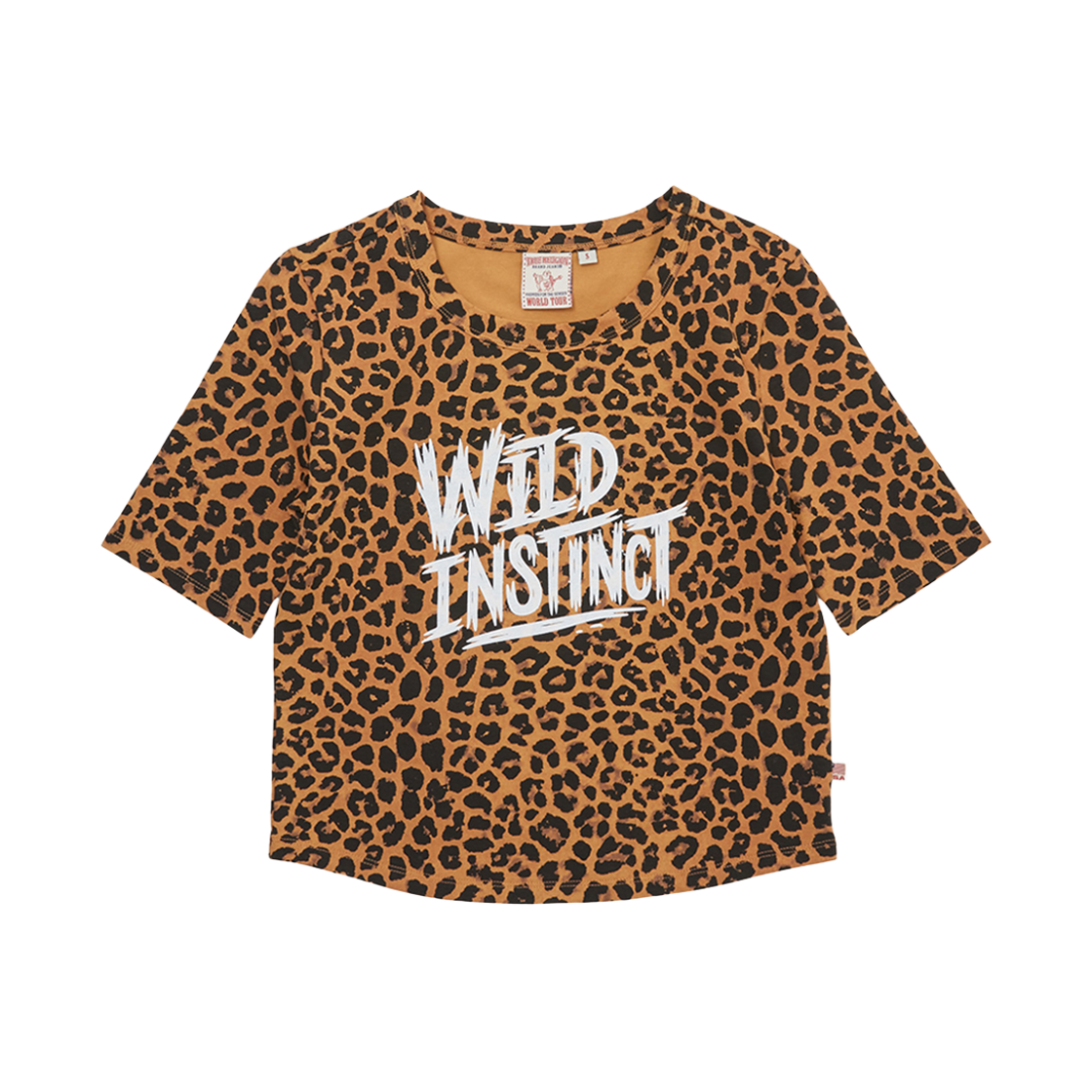 트루릴리젼 크롭 티셔츠 레오파드(True Religion Leopard Crop T-Shirts_Leopard) - 1