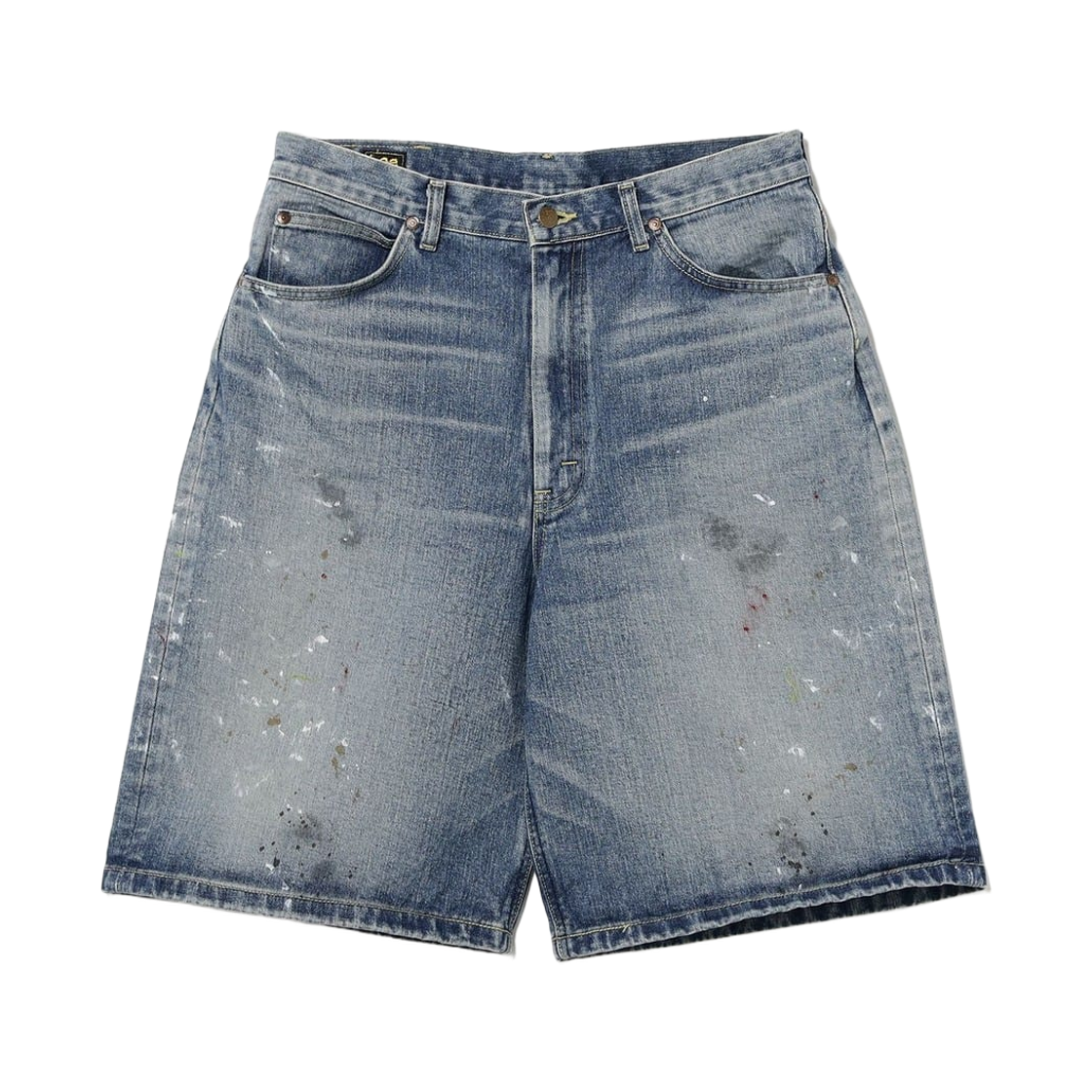 리 와이드 데님 쇼츠 라이트 유즈드 워시(Lee Wide Denim Shorts Light Used Wash)