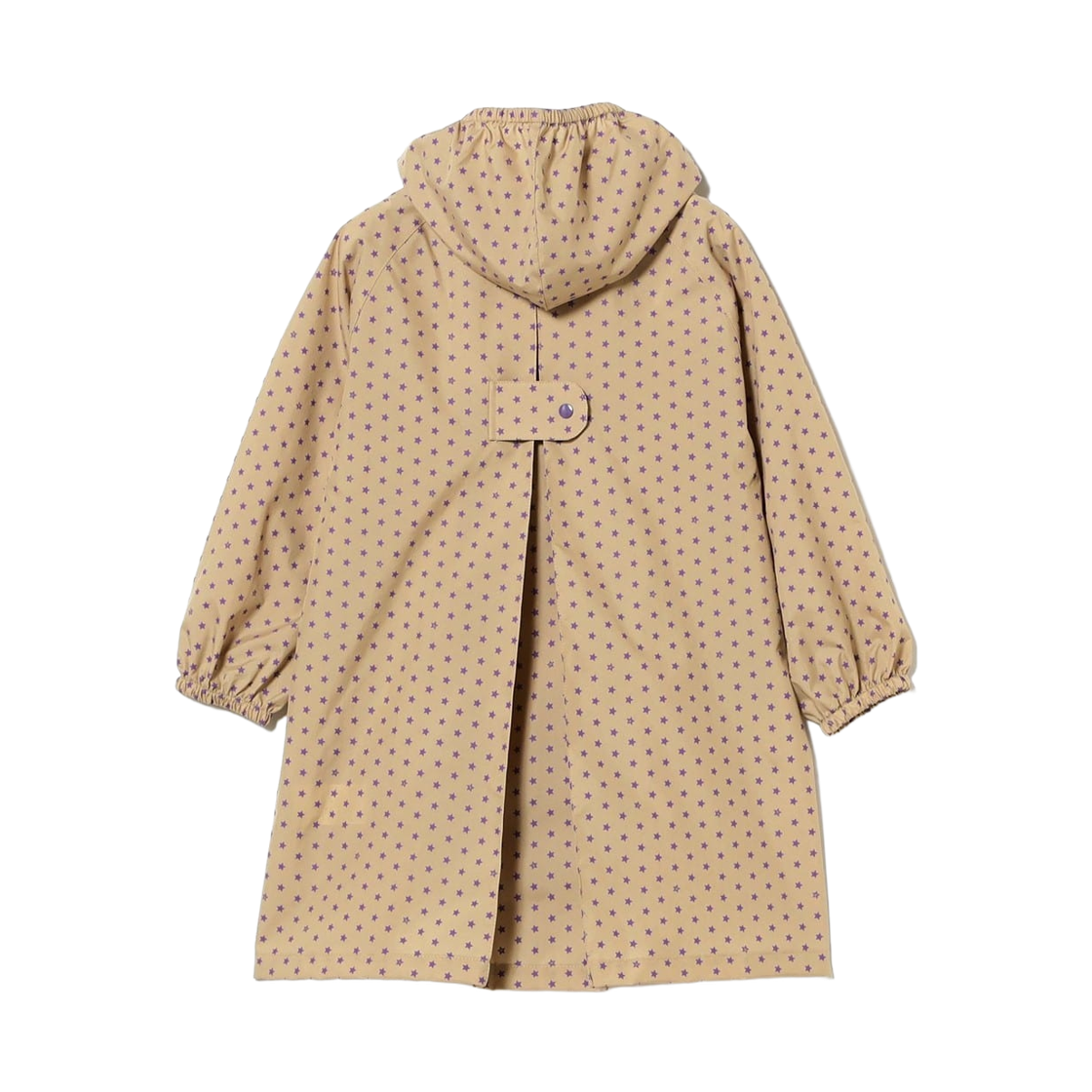 (키즈) 코도모 빔즈 패턴 B 스쿨 백 컴패터블 레인코트 스타 베이지((Kids) Kodomo Beams Pattern B Raincoat Compatible with School Bags Star Beige) - 2