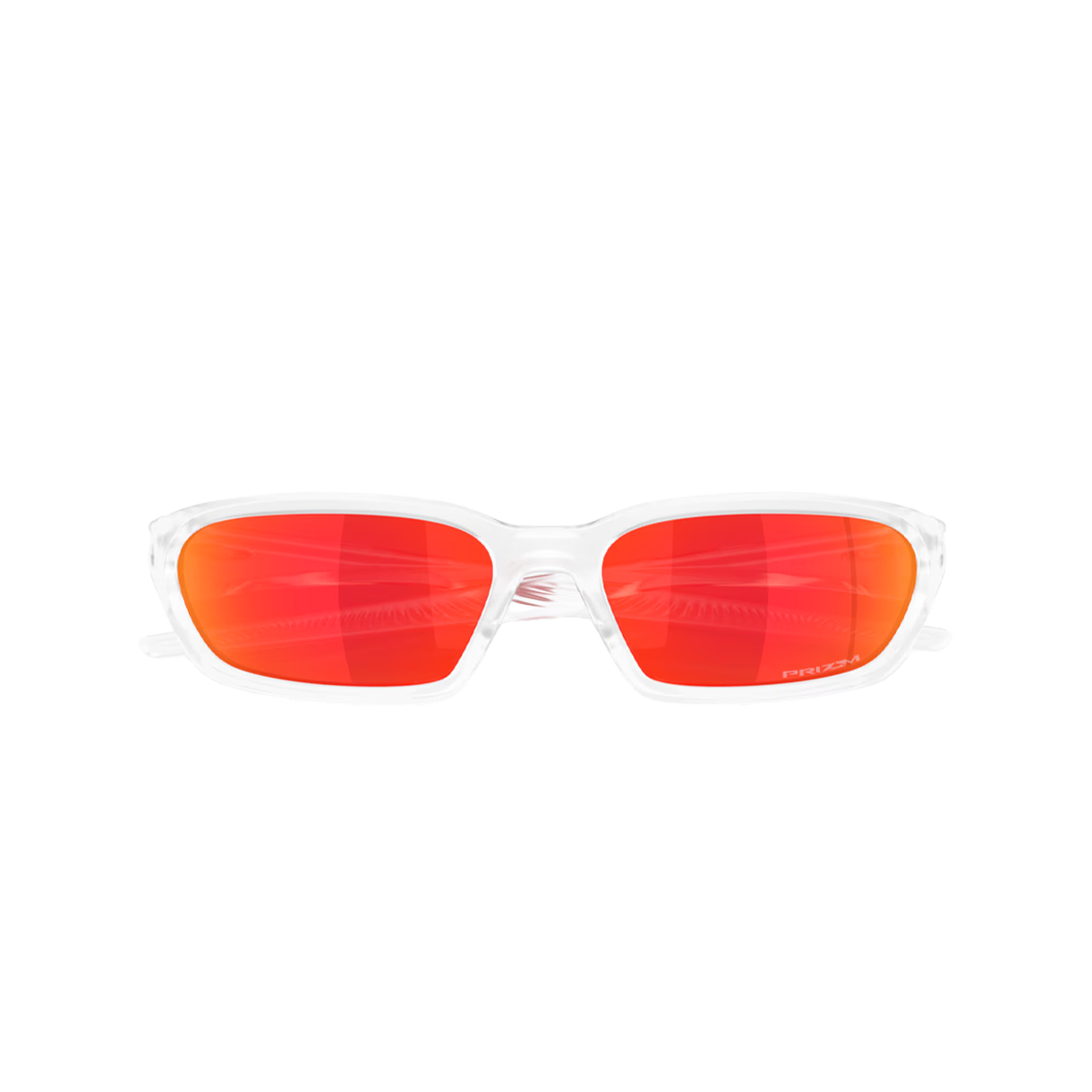 오클리 테라포르마 매트 클리어 프레임 프리즘 루비 렌즈 내로우 하이 브릿지 핏 화이트 - 26FW(Oakley Terraforma Matte Clear Frame Prizm Ruby Lenses Narrow High Bridge Fit White - 26FW) - 5