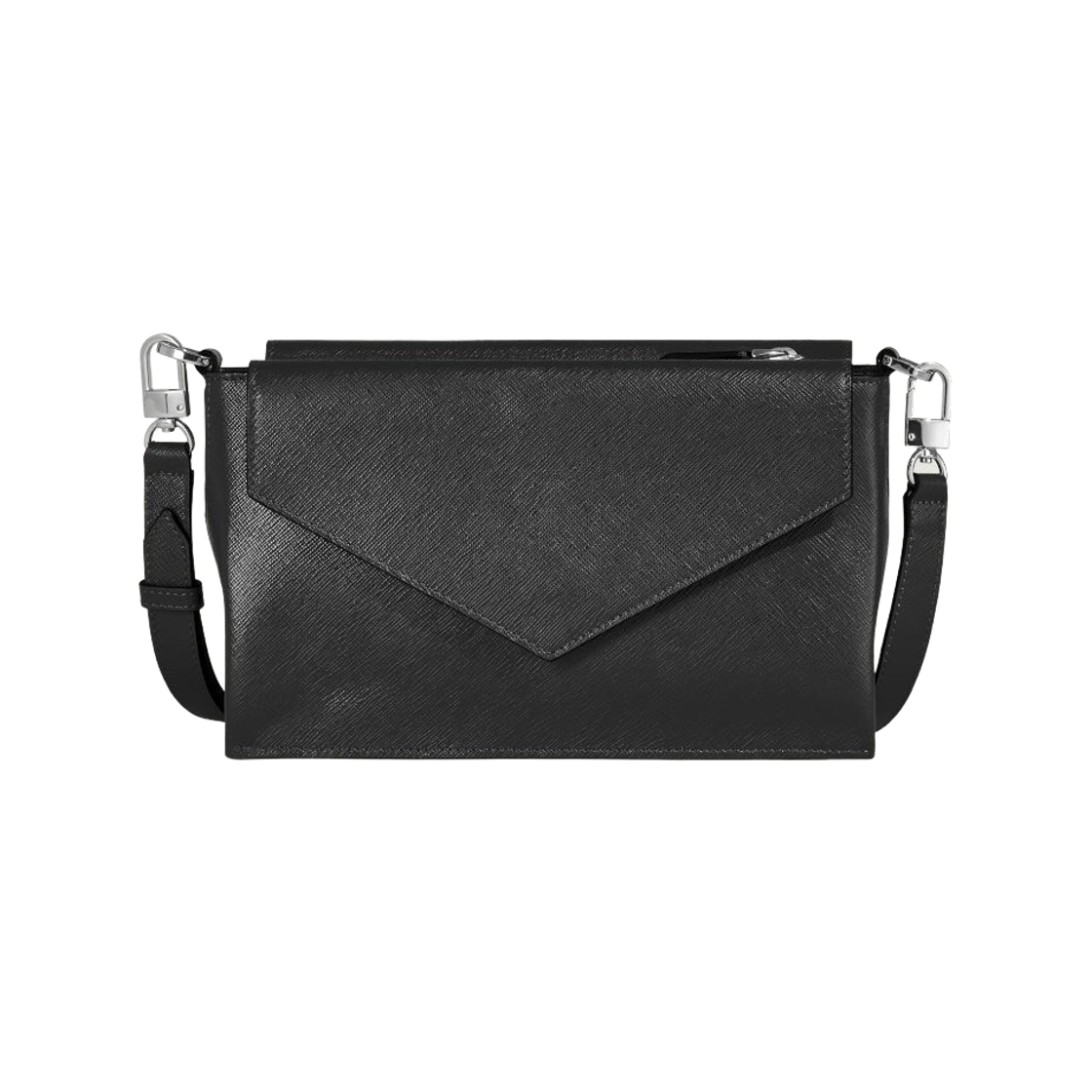 몽블랑 사토리얼 트리오 리포터 백 블랙(Montblanc Sartorial Trio Reporter Bag Black) - 2